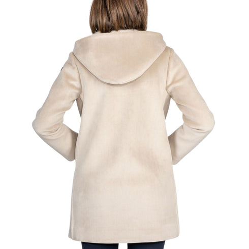 Cappotto Donna Velvet Neo Parka Beige RRD- Francavilla Moda